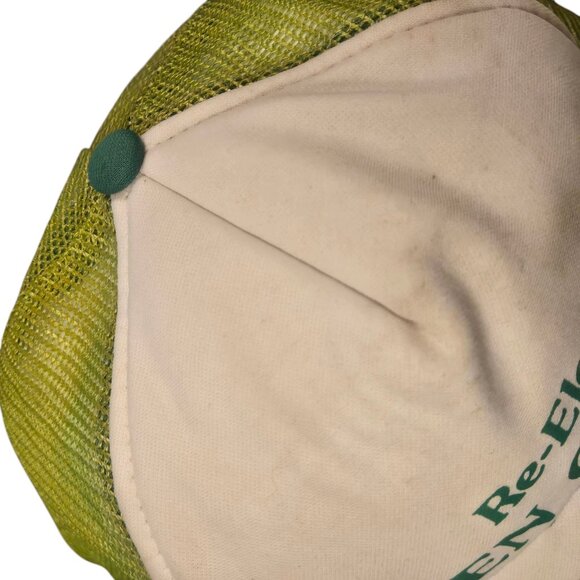 Kansas Politics Trucker Hat Mesh Snapback Cap Ken Green Re Elect 75th District - Picture 3 of 16